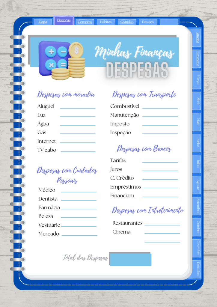 planner financeiro