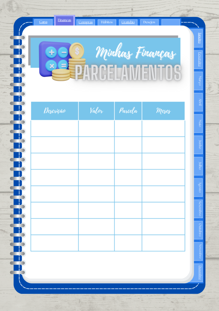 planner financeiro