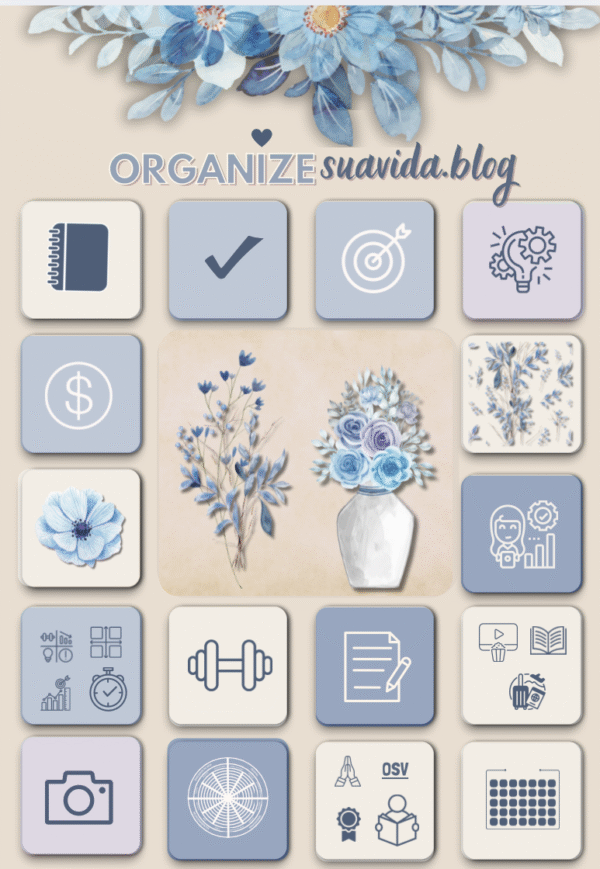 Planner Azul