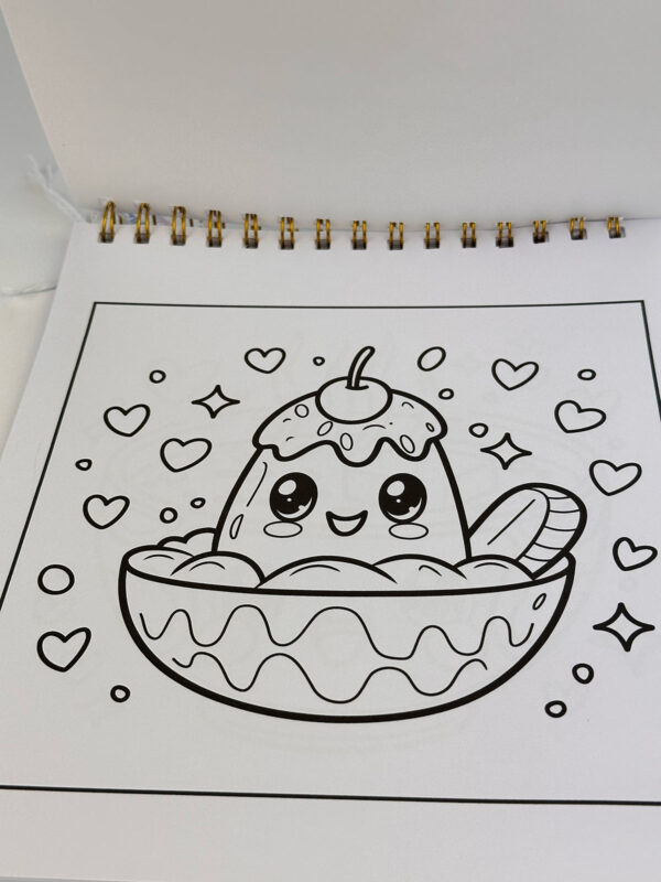 Caderno de Pintura Infantil com Argolas - Image 3
