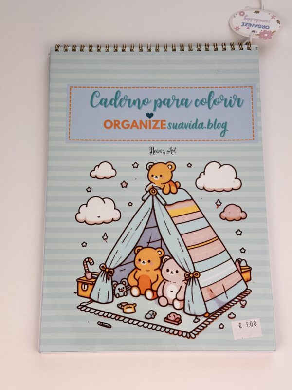 Caderno de Pintura Grande com Capa Dura