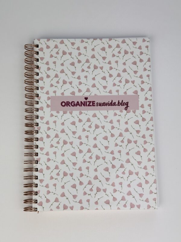 Caderno A5 com Capa Dura e Argolas