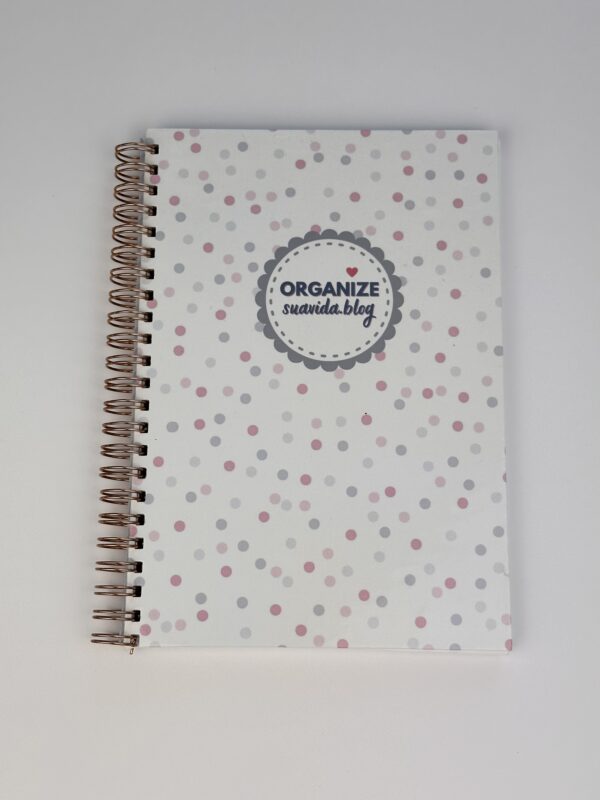Caderno A5 com Capa Dura e Argolas - Image 3