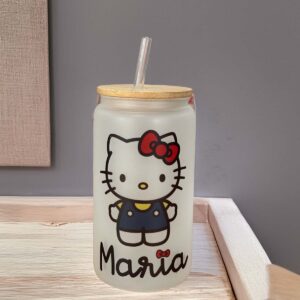 Copo de Vidro Fosco Personalizado