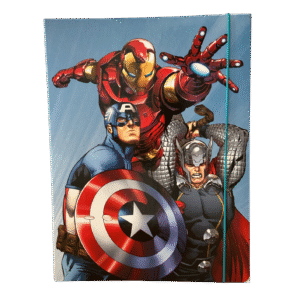 Pasta Elástica Marvel Avengers – 34 x 25,5 cm