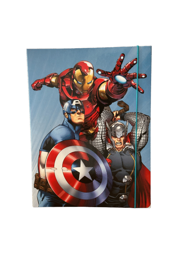 Pasta Elástica Marvel Avengers – 34 x 25,5 cm
