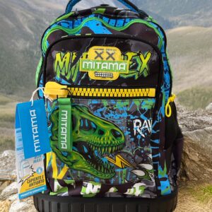 Mochila DinoX com Rodinhas – Grande, Resistente à Água (50x29cm)
