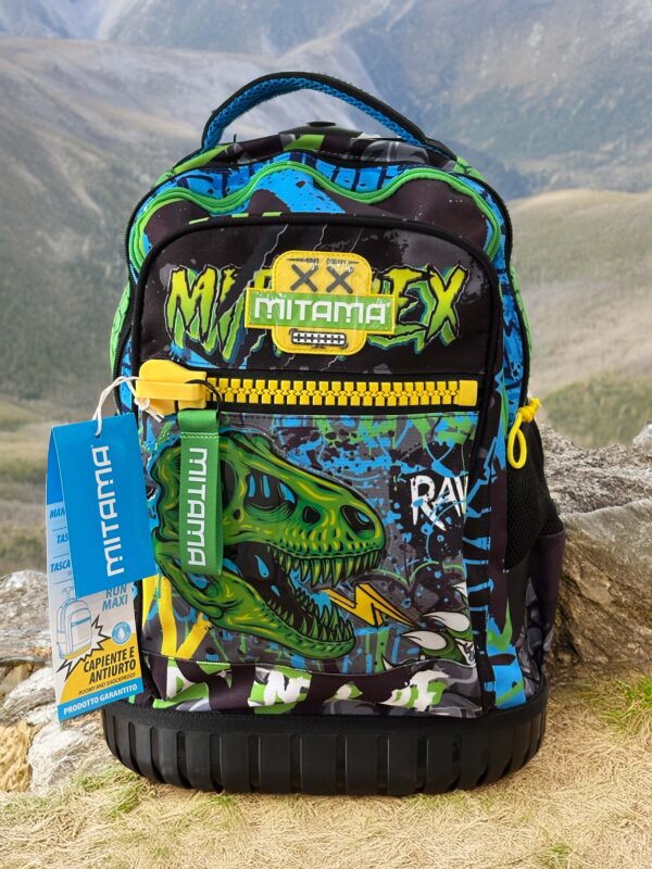Mochila DinoX com Rodinhas – Grande, Resistente à Água (50x29cm)