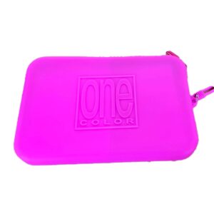 Estojo Retangular de Silicone com Alça – 18x12,5cm | One Color