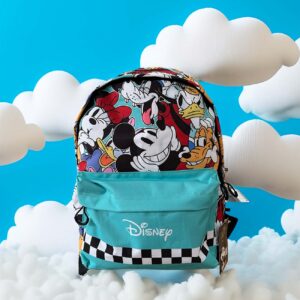 Mochila Escolar Disney Mickey Mouse – 43,5x27cm | Poliéster Resistente