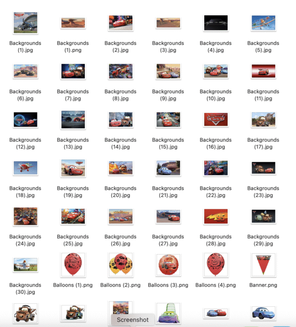 Do Asfalto ao Céu — Coleção McQueen (Cars) | 600+ Imagens Originais - Image 2