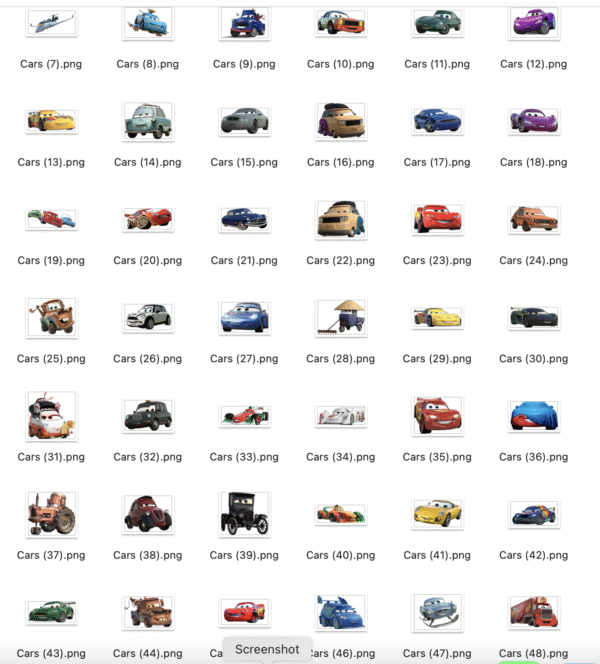 Do Asfalto ao Céu — Coleção McQueen (Cars) | 600+ Imagens Originais - Image 3