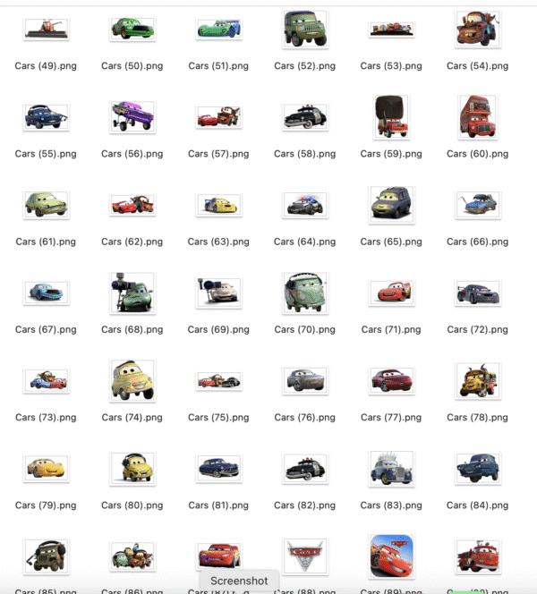 Do Asfalto ao Céu — Coleção McQueen (Cars) | 600+ Imagens Originais - Image 4