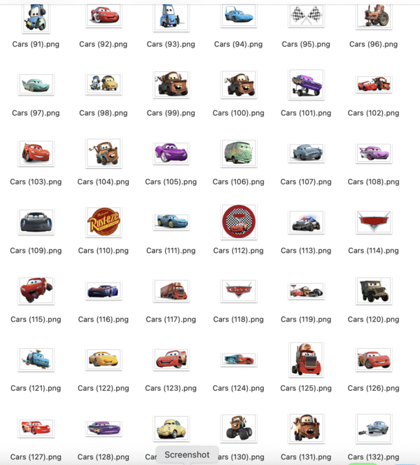 Do Asfalto ao Céu — Coleção McQueen (Cars) | 600+ Imagens Originais - Image 5