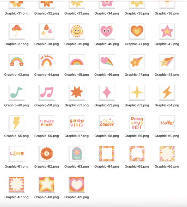 Pacote Poder das Flores — 69 Artes Florais (PNG & SVG) | Fundo Transparente - Image 3