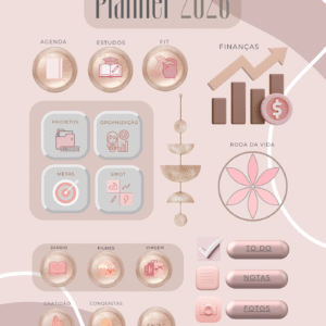 Planner Digital Rosa OSV 2026