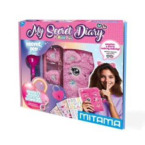 My Secret Diary Kawaii Mitama com diário secreto, caneta UV e acessórios