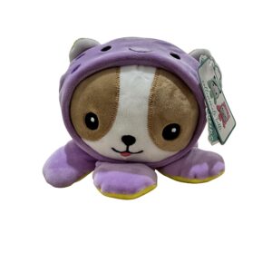 Peluche TNT Tutti gatinho com fantasia lilás para presente infantil