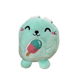 Peluche TNT verde água com gelado para presente infantil
