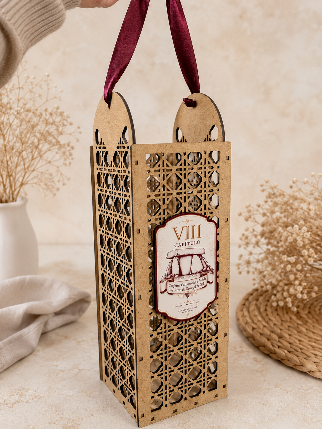 Caixa Personalizada para Espumante em MDF - Image 2