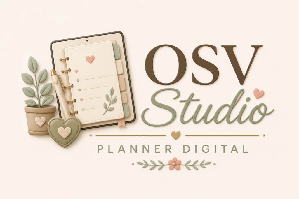 OSV Studio — Planner Digital — Organize, planeje, faça acontecer